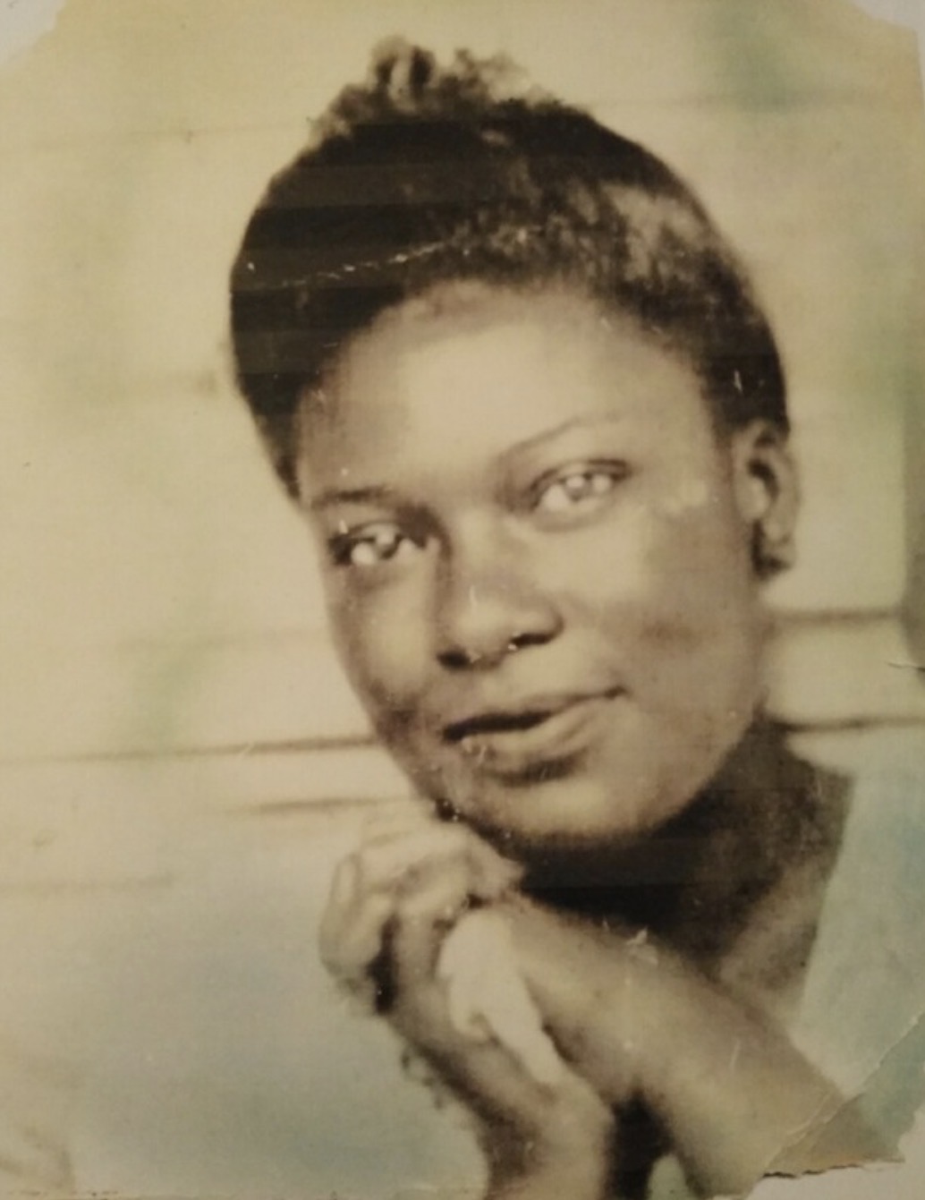 Vintage portrait of a Knighton matriarch